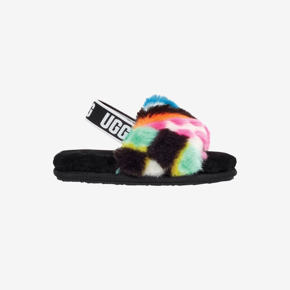 NWT UGG Fluff Yeah Slides Toddler Girl